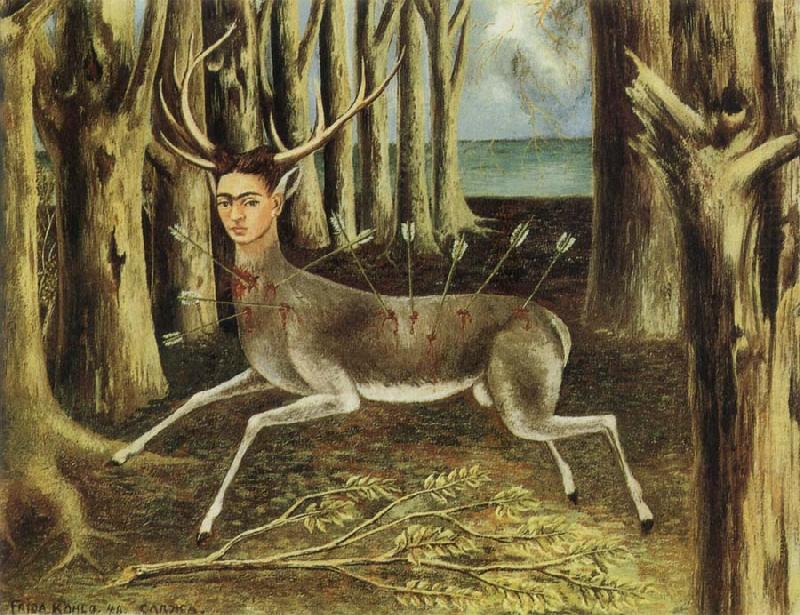 Frida Kahlo Wounded deer oil painting picture